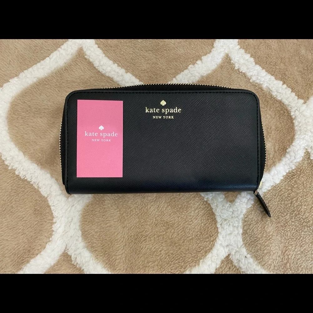 Kate Spade Brynn Black Large Continental Wallet